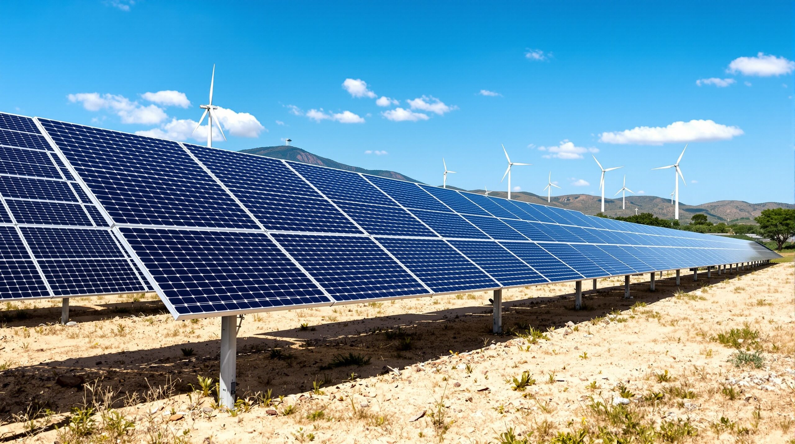 Infraestrutura de energia renovável no Brasil