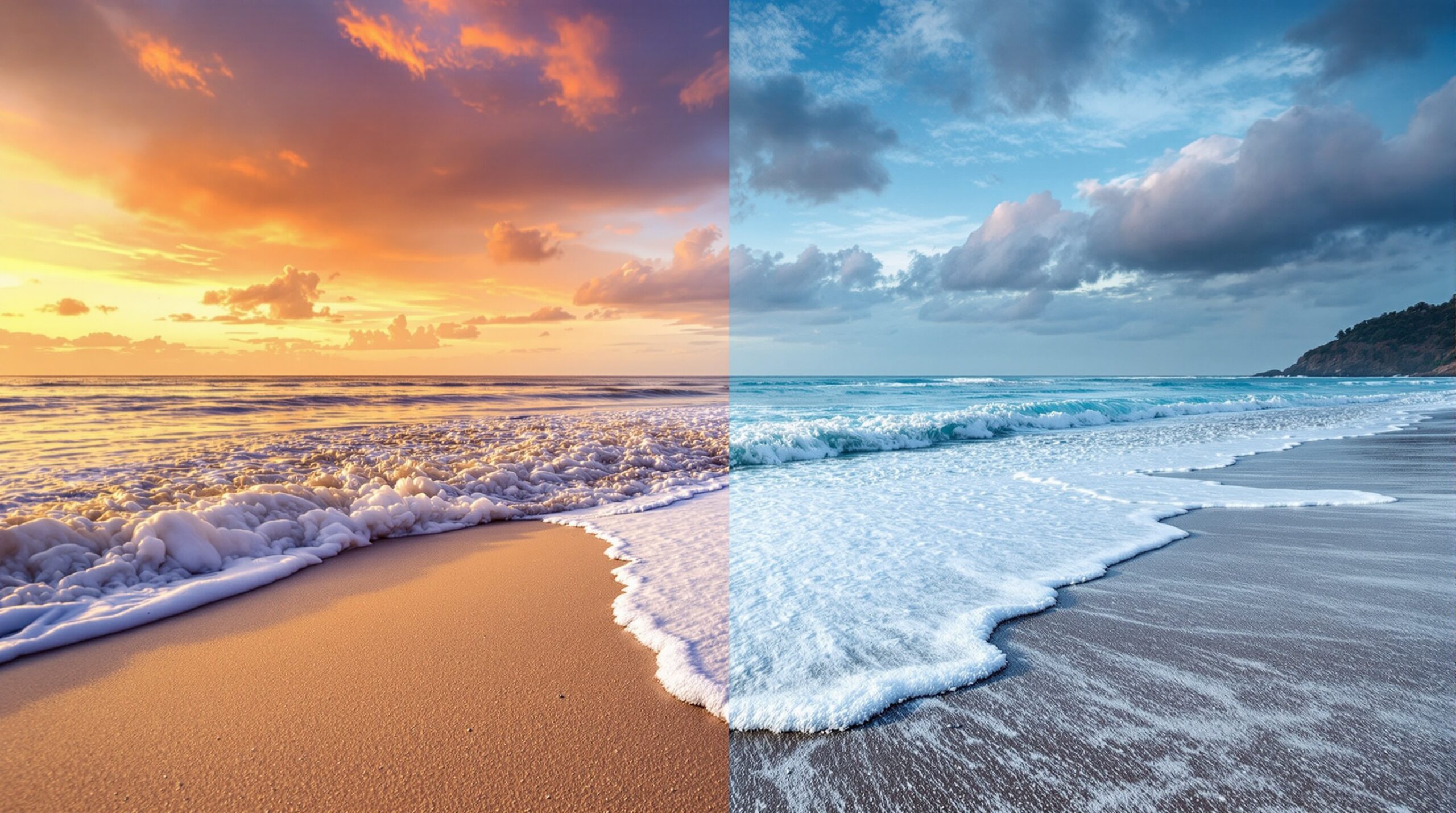 Comparação entre verão e inverno no Brasil